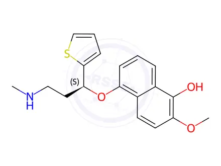 Chemical structure of Duloxetine Hydrochloride Impurity 25