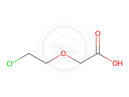 Chemical structure of 2-(2-Chloroethoxy)acetic acid