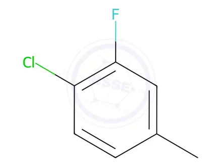 Chemical structure of 4-Chloro-3-fluorotoluene