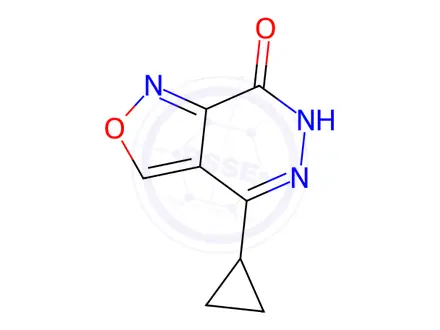 Chemical structure of 4-Cyclopropylisoxazolo[3,4-d]pyridazin-7(6H)-one