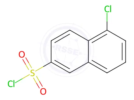 Chemical structure of 5-Chloronaphthalene-2-sulfonyl Chloride