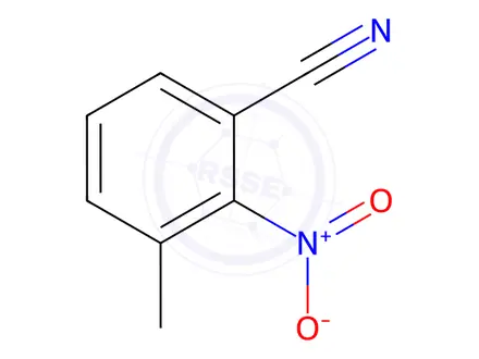 Chemical structure of 3-Methyl-2-nitrobenzonitrile