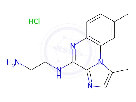 Chemical structure of BMS 345541