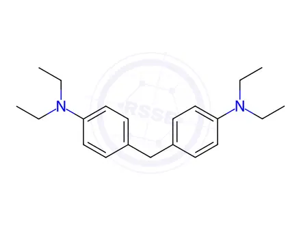 Chemical structure of 4,4-Methylenebis(N,N-diethylaniline)