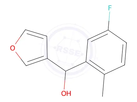 Chemical structure of (5-Fluoro-2-methylphenyl)(furan-3-yl)methanol
