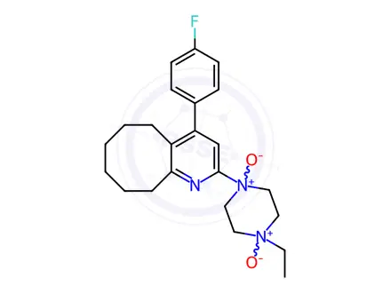 Chemical structure of Blonanserin N’N-oxide