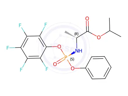 Chemical structure of Sofosbuvir Impurity 177