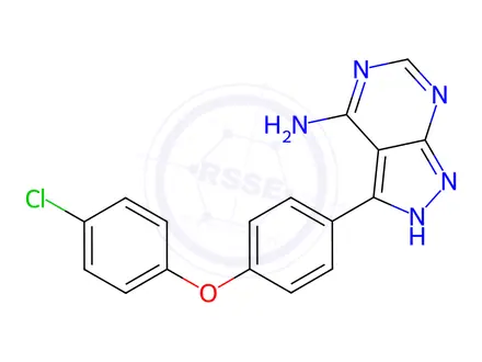 Chemical structure of Ibrutinib Impurity 233