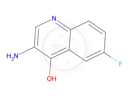 Chemical structure of 3-Amino-6-fluoroquinolin-4(1H)-one