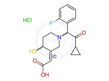 Chemical structure of Prasugrel Impurity 110