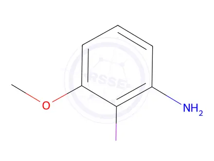 Chemical structure of 2-Iodo-3-methoxyaniline