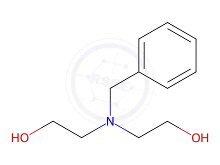 Chemical structure of 2,2'-(Benzylazanediyl)diethanol