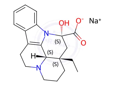 Chemical structure of Vinpocetine Impurity 17