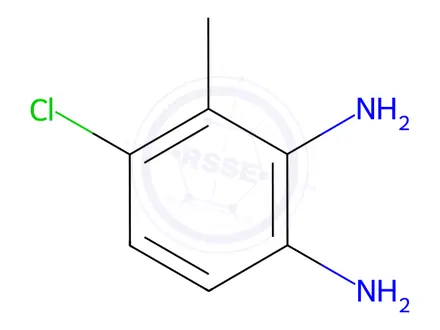 Chemical structure of 6-Chloro-2,3-diaminotoluene