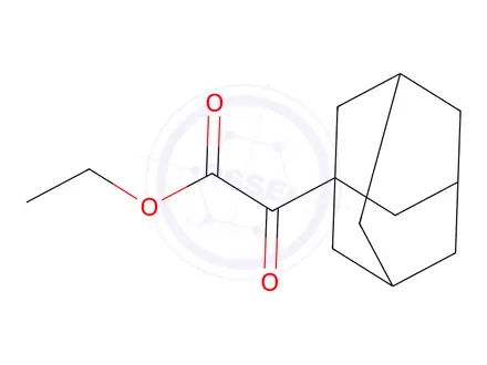 Chemical structure of Ethyl 2-(1-adamantyl)-2-oxo-acetate