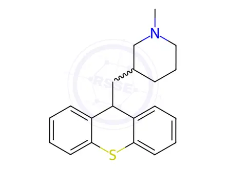 Chemical structure of metixene