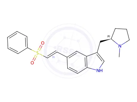 Chemical structure of Dehydro-eletriptanDISCONTINUED, offer B120728 or B120725