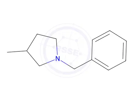 Chemical structure of 1-benzyl-3-methylpyrrolidine