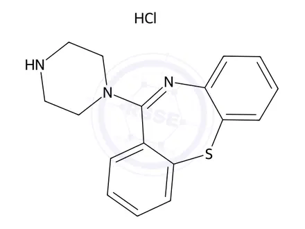 Chemical structure of Quetiapine Impurity 1