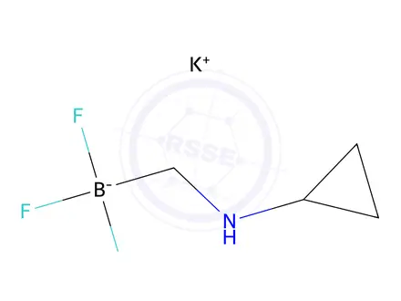 Chemical structure of Potassium ((Cyclopropylamino)methyl)trifluoroborate