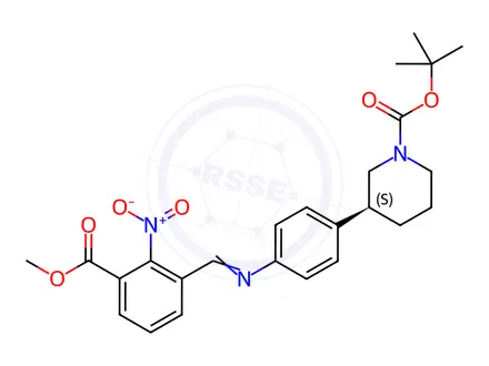 Chemical structure of Niraparib Impurity 79
