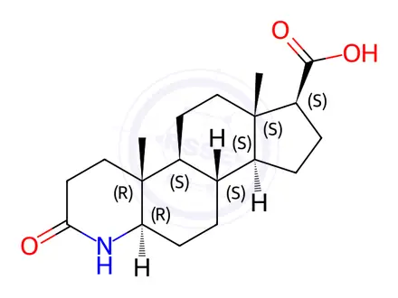 Chemical structure of Dutasteride Impurity 81