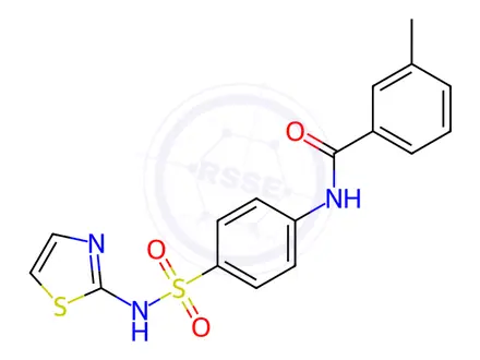 Chemical structure of Phthalylsulfathiazole Impurity 53