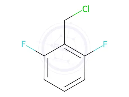 Chemical structure of 2,6-Difluorobenzyl chloride