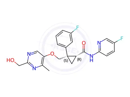 Chemical structure of Lemborexant M9