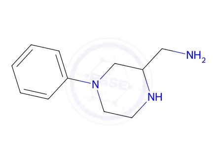 Chemical structure of (4-Phenyl-piperazin-2-yl)-methylamine
