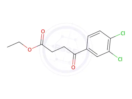 Chemical structure of Ethyl 4-(3,4-dichlorophenyl)-4-oxobutyrate