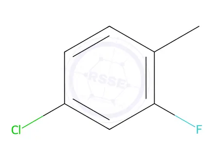Chemical structure of 4-Chloro-2-fluorotoluene