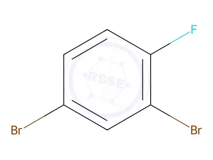 Chemical structure of 2,4-Dibromo-1-fluorobenzene