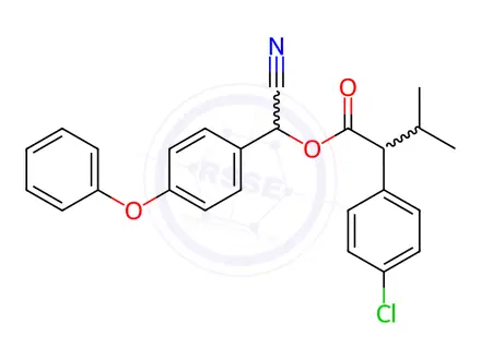 Chemical structure of Fenvalerate Impurity 3