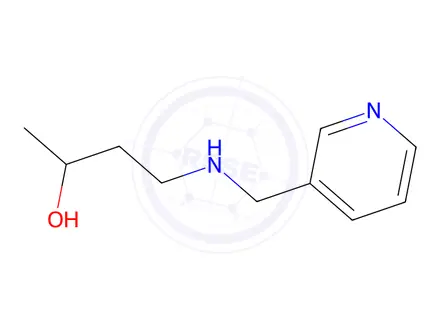 Chemical structure of 4-((Pyridin-3-ylmethyl)amino)butan-2-ol