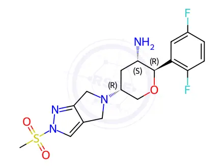 Chemical structure of Omarigliptin