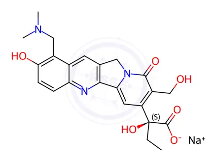 Chemical structure of Topotecan Impurity 13