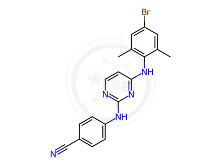 Chemical structure of Rilpivirine Impurity 39