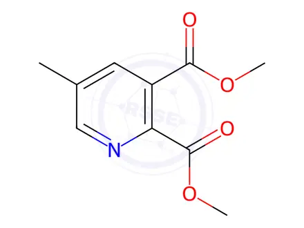Chemical structure of Dimethyl 5-Methylpyridine-2,3-dicarboxylate