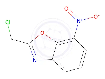 Chemical structure of 2-(Chloromethyl)-7-nitrobenzo[d]oxazole
