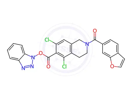 Chemical structure of Lifitegrast Impurity 240