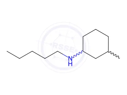 Chemical structure of 3-Methyl-N-pentylcyclohexan-1-amine