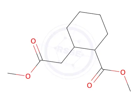 Chemical structure of Dimethyl Ester 2-Carboxycyclohexaneacetic Acid