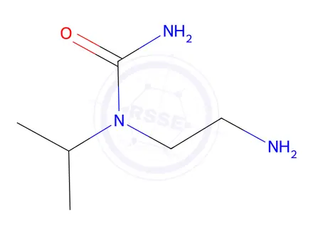 Chemical structure of Urea, N-(2-aminoethyl)-N-(1-methylethyl)-(9CI)