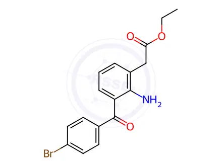 Chemical structure of Bromfenac Ethyl Ester