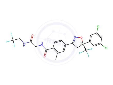 Chemical structure of Fluralaner Impurity 119