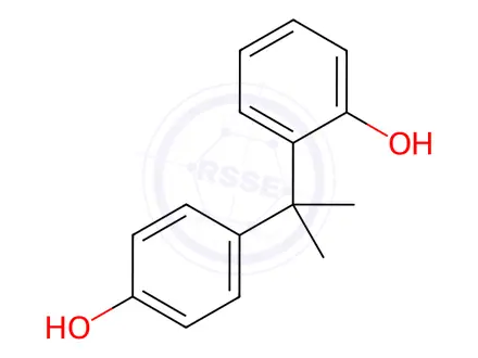 Chemical structure of 2,4'-Bisphenol A