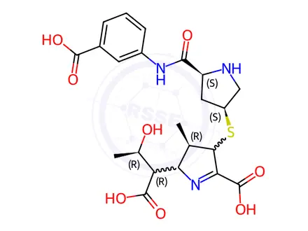 Chemical structure of Ertapenem Impurity 82