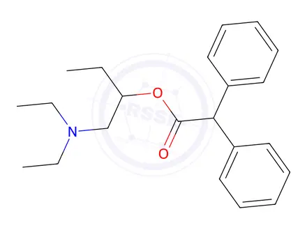 Chemical structure of ethyldiphacil