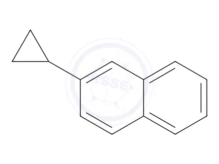 Chemical structure of 2-Cyclopropylnaphthalene